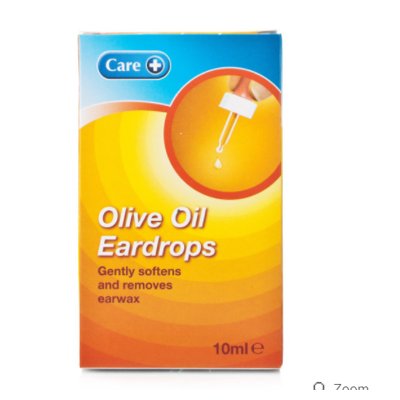 Olive oil ear drops 10ml