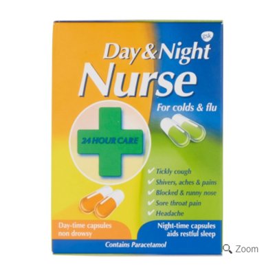 Day and Night Nurse Capsules 24s