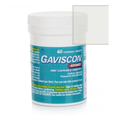 Gaviscon Advance Chewable tablets peppermint